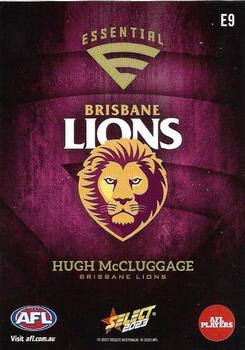 2023 Select AFL Footy Stars - Essentials #E9 Hugh McCluggage Back